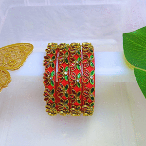Lotus Silk Kada Set