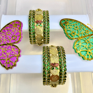Laxmi Green Silk Bangle