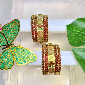Laxmi Red Silk Bangle