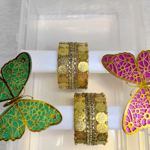 Laxmi Golden Silk Bangle