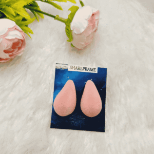 Pink Drop Earrings