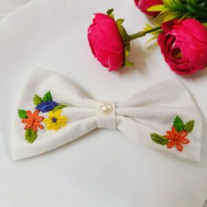 Charvee Embroidery Bows