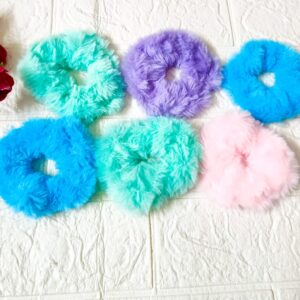 Fur Scrunchie