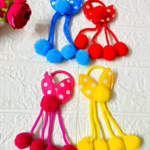 Pom Pom Rubber Band