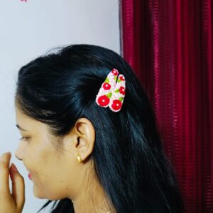 Embroidered Tiktak Pin